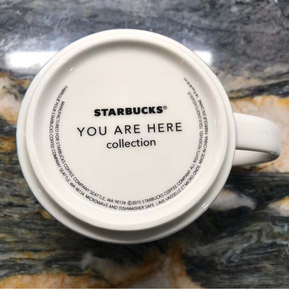 Starbucks “You Are Here” Coffee Mug | Location-PIKE PLACE MARKET| 2015 |Like New - Picture 4 of 4